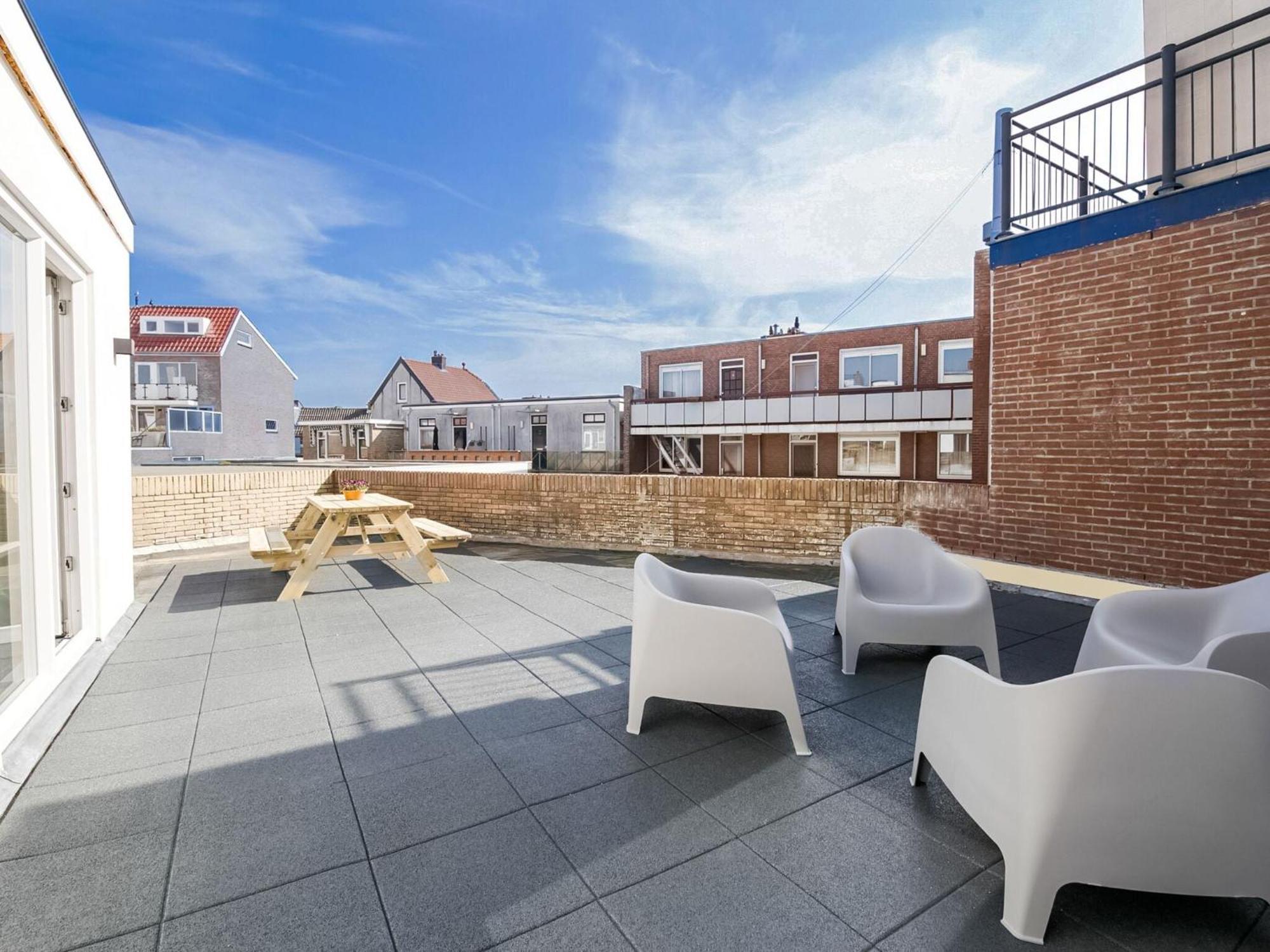 Apartment With Sea View And Parking In Katwijk Aan Zee Bagian luar foto